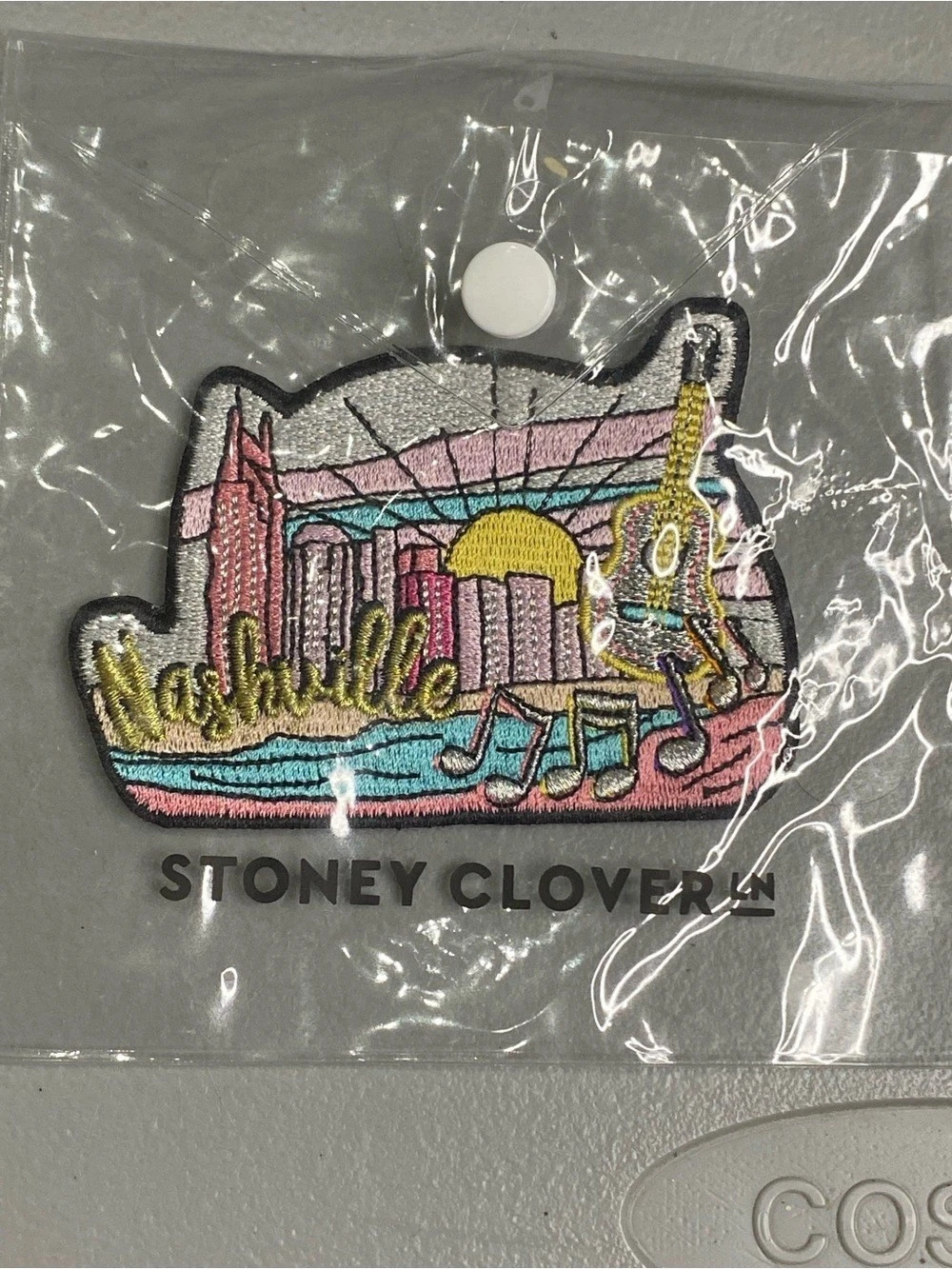 Stoney Clover Lane Nashville Destination Patch Pink & Blue
